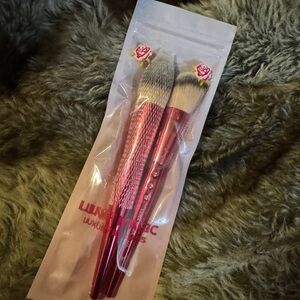 Lunar Magic Pink Makeup Brush Set